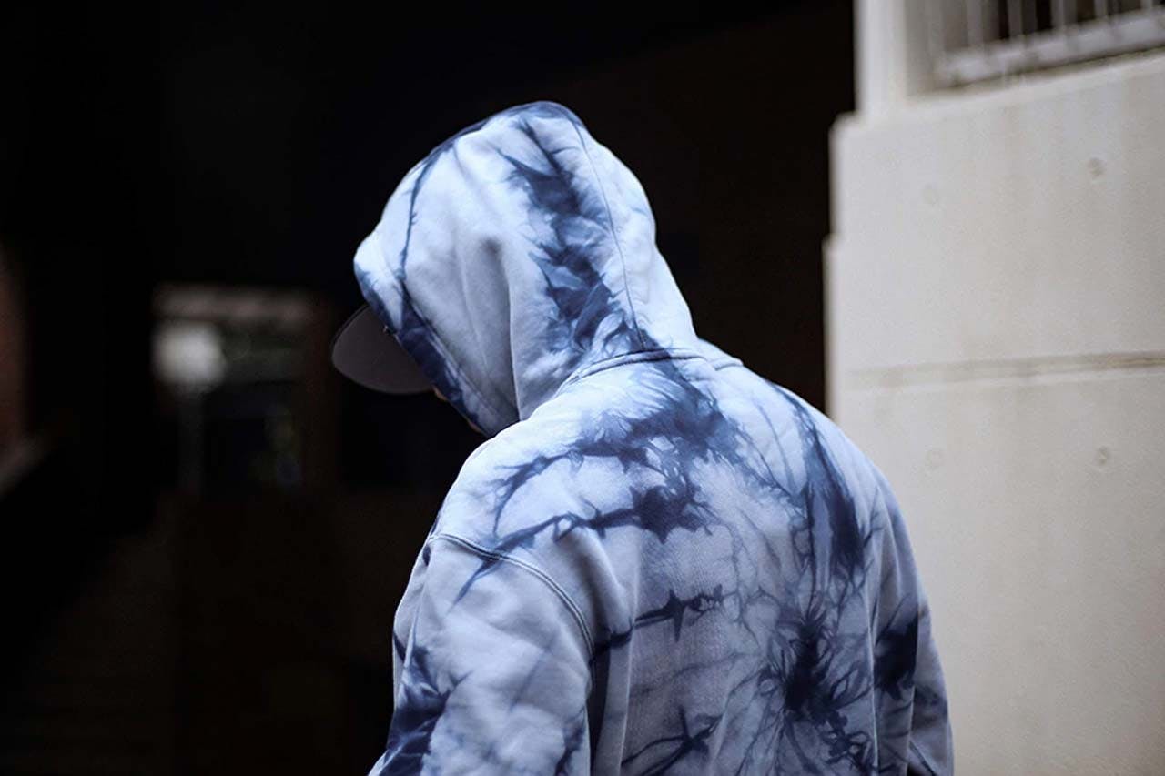 tie dye nike sweatshirt